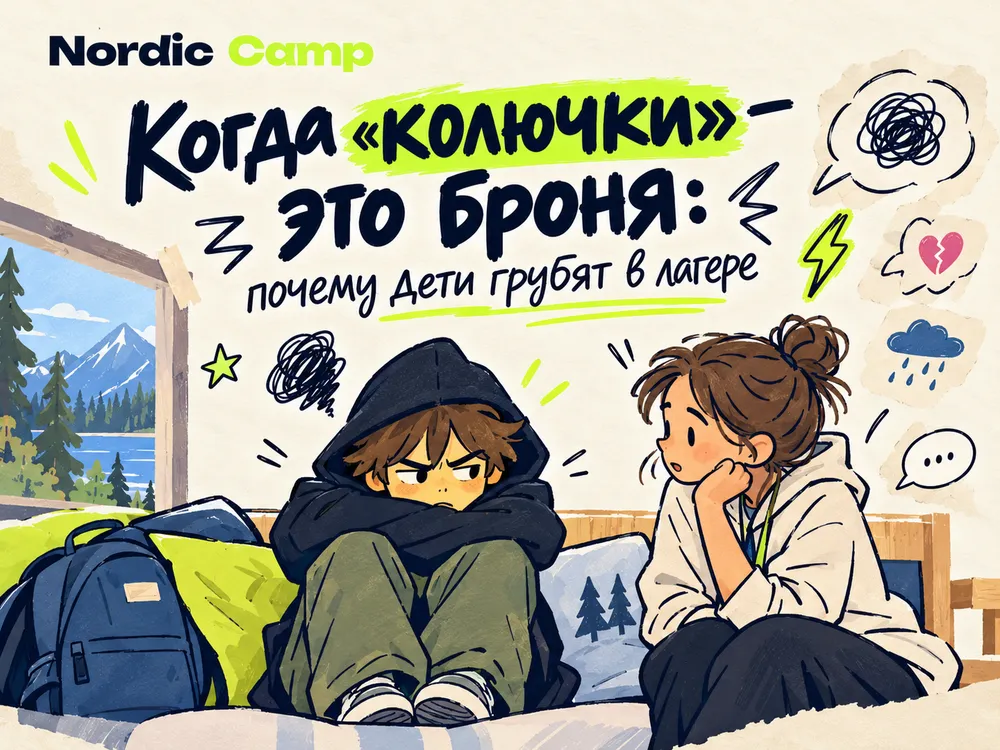 Когда «колючки» — это броня: почему дети грубят в лагере