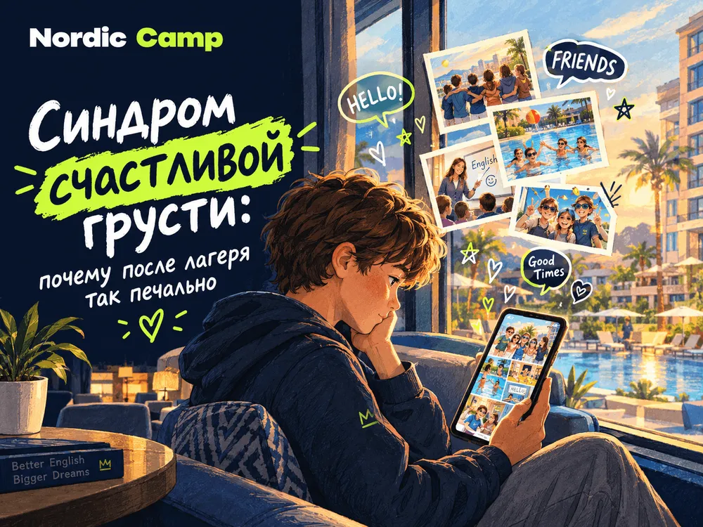 Синдром счастливой грусти: почему после лагеря так печально